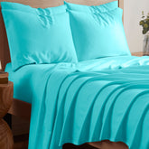 Kathy Ireland 1200tc 6 Piece Cotton Rich Damask Stripe Sheet Set